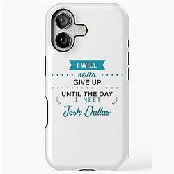 Josh Dallas iPhone Tough Case