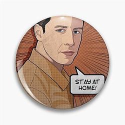 Josh Dallas - Stay Home Pin