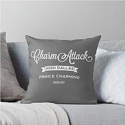 Josh Dallas Charm Attack Light Throw Pillow