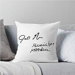 Josh Dallas and Ginnifer Goodwin Autograph Throw Pillow