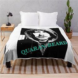 Josh Dallas - Quarantine Beard Throw Blanket
