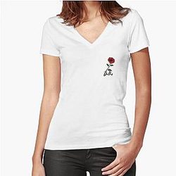 Josh Dallas Fitted V-Neck T-Shirt