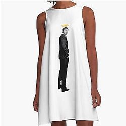 Josh Dallas with a halo dress