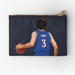 Josh Giddey Vector Back Blue Zipper Pouch