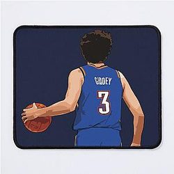 Josh Giddey Vector Blue Mouse Pad