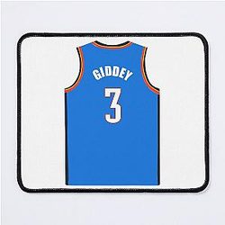 Josh Giddey Blue Mousepad