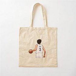 Josh Giddey White Cotton Tote Bag