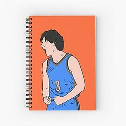 Josh Giddey Spiral Notebook