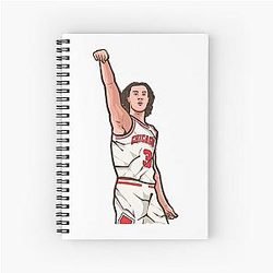 Josh Giddey Spiral Notebook