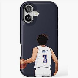 Josh Giddey White iPhone Case