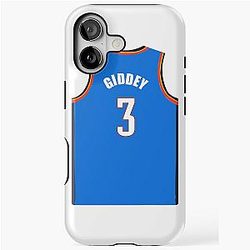 Josh Giddey Blue iPhone Tough Case