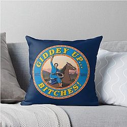 Giddey Up OKC Basketball Throw Pillow