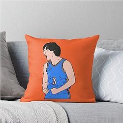 Josh Giddey Celebration Throw Pillow