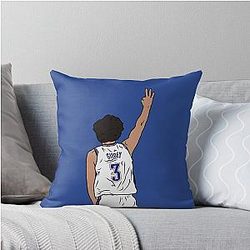 Josh Giddey 3 Point Celebration Throw Pillow