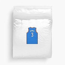 Josh Giddey Blue Duvet Cover