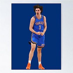 Josh Giddey 3 Basketball