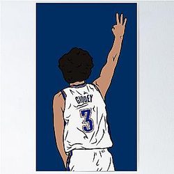 Josh Giddey 3 Point Celebration Posters