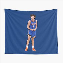 Josh Giddey 3 Basketball Tapestry