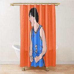 Josh Giddey Celebration Shower Curtain