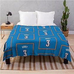 Josh Giddey OKC Throw Blanket