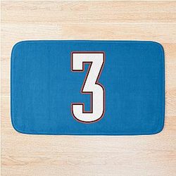 Josh Giddey Number Three Bath Mat