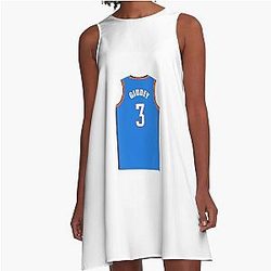 Josh Giddey A-Line Blue Dress Jersey