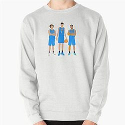 OKC Thunder Chet Holmgren Josh Giddey Shai Gilgeous-Alexander Pullover Sweatshirt