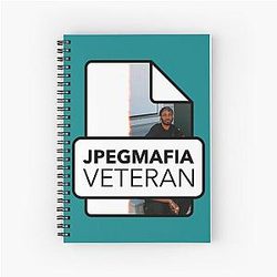JPEGMAFIA .jpeg Design Spiral Notebook