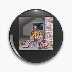 JPEGMAFIA All My Heroes Are Cornballs Album Cover Pin