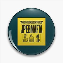 senne BbB JPEGMAFIA tour 2022 Pin