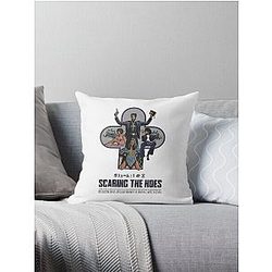 Jpegmafia And Danny Brown Scaring The Hoes. Throw Pillow