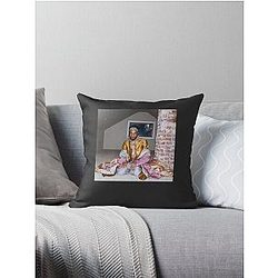 JPEGMAFIA All My Heroes Are Cornballs Album Cover Throw Pillow