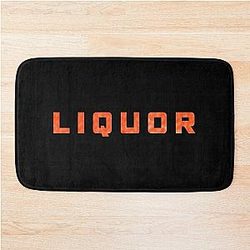 Jpegmafia Offline Liquor Aesthetic Hip Hop Rap Black Bath Mat