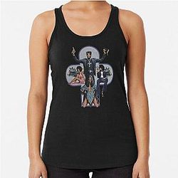 Danny Brown Jpegmafia Scaring Hose Racerback Tank Top