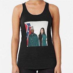 jpegmafia black ben carson Racerback Tank Top