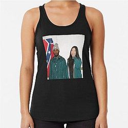 jpegmafia black ben carson Racerback Tank Top