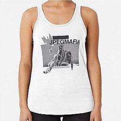 jpegmafia singer Racerback Tank Top