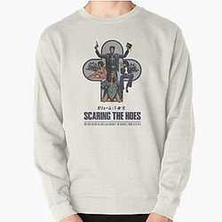 Jpegmafia And Danny Brown Scaring The Hoes. Pullover Sweatshirt