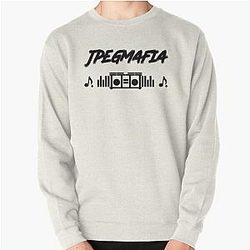 JPEGMAFIA Tattoo - Black Pullover Sweatshirt