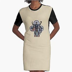 Danny Brown Jpegmafia Scaring Hose Graphic T-Shirt Dress