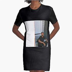 JPEGMAFIA Veteran Album Cover Graphic T-Shirt Dress