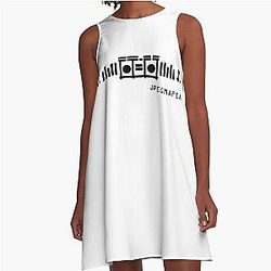 jpegmafia tattoo design A-Line Dress