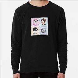 Jschlatt Sweatshirts – Sleep Deprived Podcast Portrait Lightweight Sweatshirt