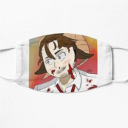 Jschlatt Face Masks - Jschlatt  DreamSMP  Flat Mask