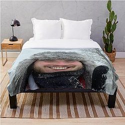 Jschlatt Blankets - Jschlatt  Throw Blanket