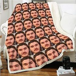 Jschlatt Blankets - Jschlatt Funny Throw Blanket