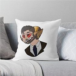 Jschlatt Pillow Cover - Jschlatt  Dream SMP Throw Pillow Cover