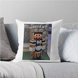 Jschlatt Pillow Cover - Maid Schlatt  Throw Pillow Cover
