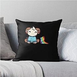 Jschlatt Pillow Cover - Jschlatt  Merch Throw Pillow Cover