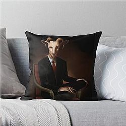 Jschlatt Pillow Cover - President Schlatt Throw Pillow Cover